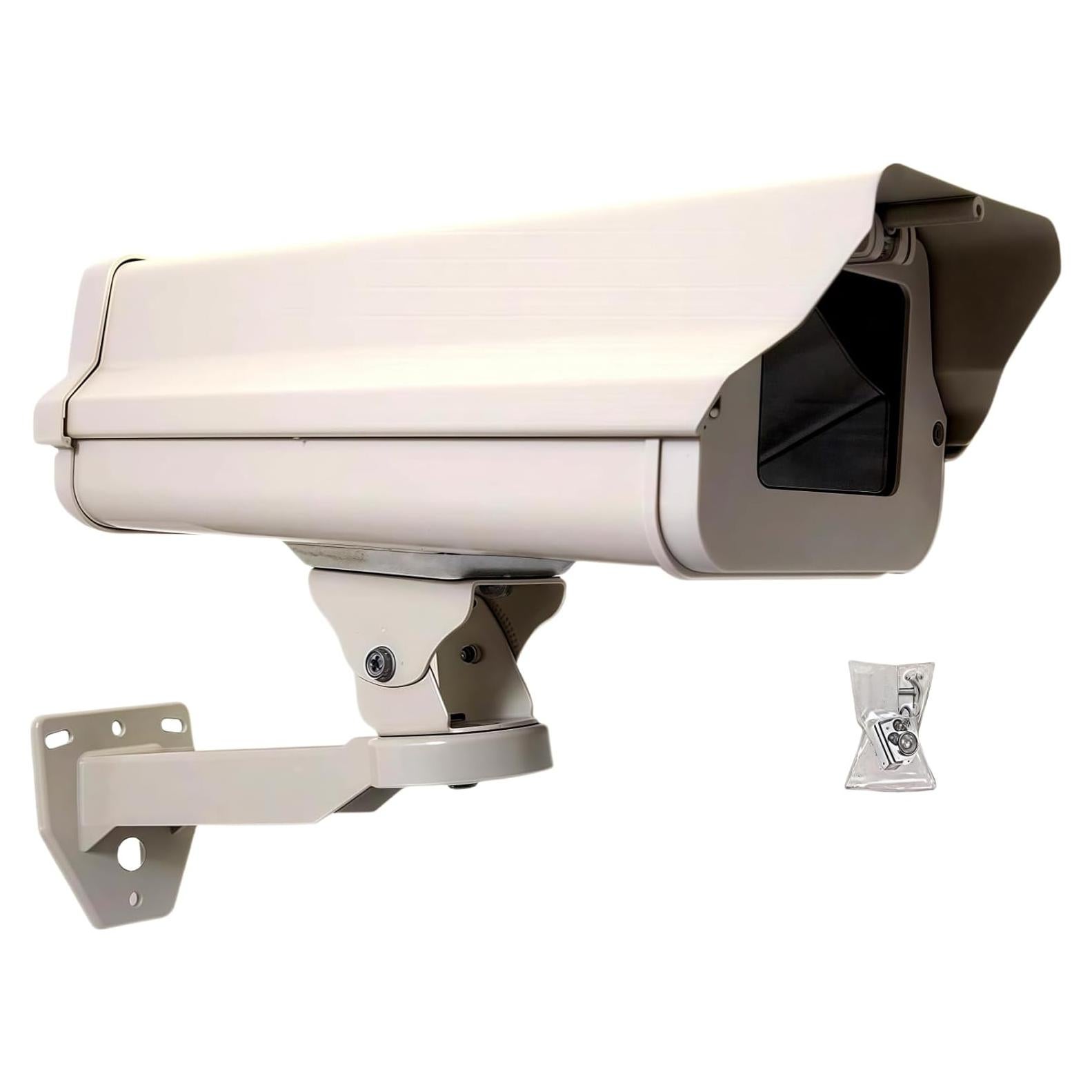 Carcasa de Cámara CCTV Aluminio IP65 con Soporte Ajustable