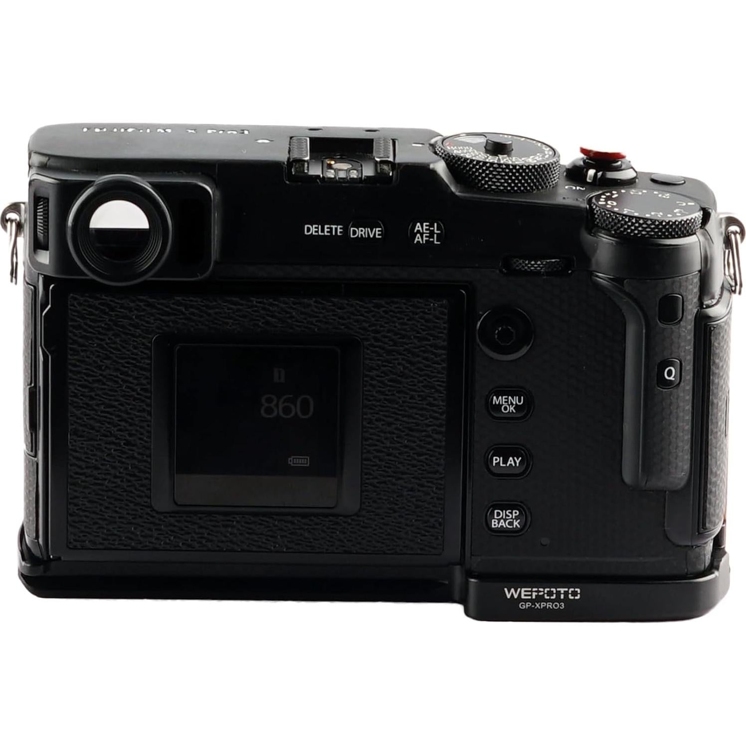 Placa de liberación rápida WEPOTO para Fujifilm X-PRO3