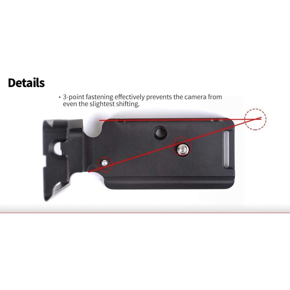 Placa L Sunwayfoto PFL-XT3 para cámara Fuji X-T3