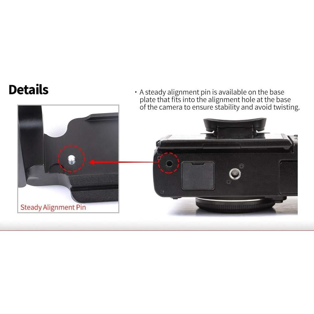 Placa L Sunwayfoto PFL-XT3 para cámara Fuji X-T3