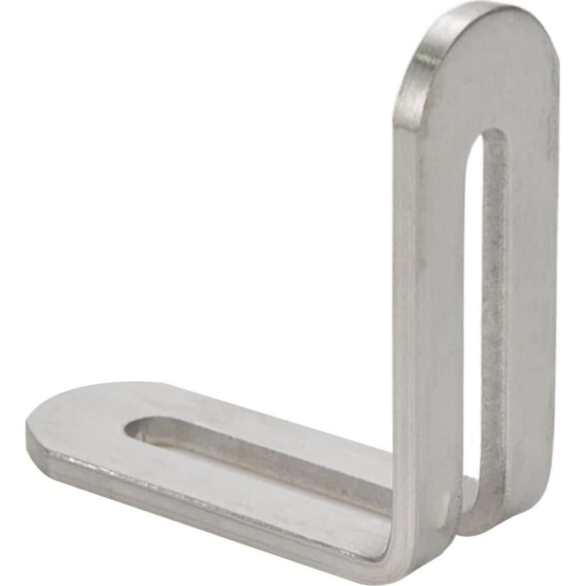 Soportes en L Ajustables Xiaoyztan 8 Pcs Acero Inoxidable 4.8x4.8cm