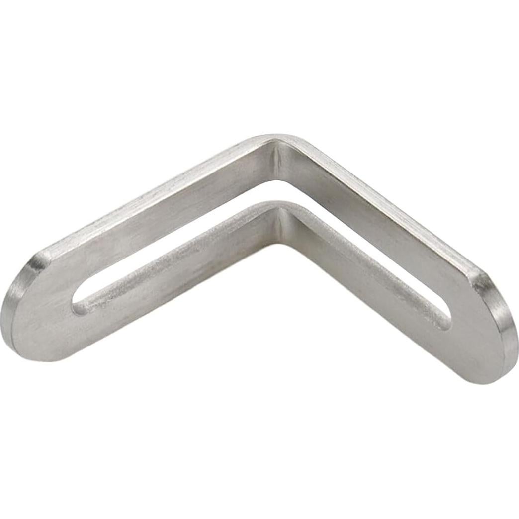 Soportes en L Ajustables Xiaoyztan 8 Pcs Acero Inoxidable 4.8x4.8cm