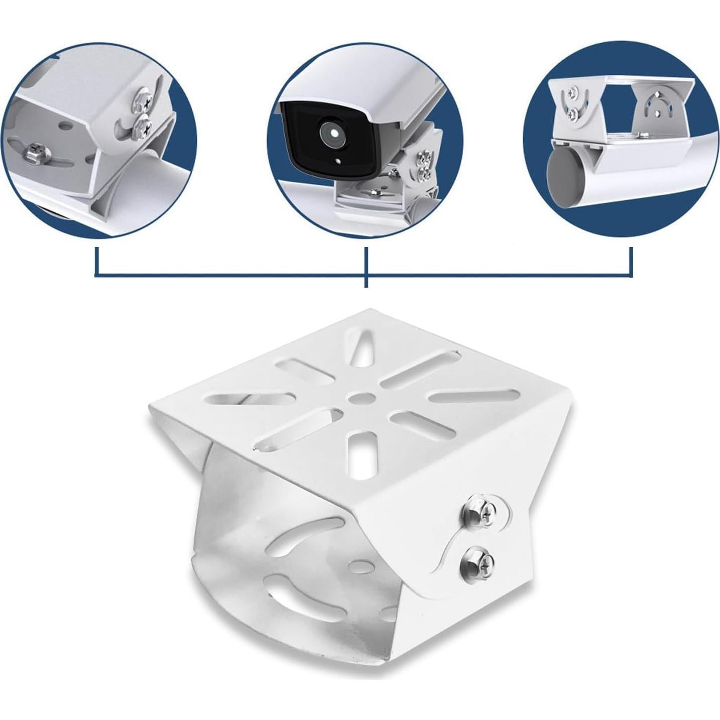 Soporte Doble de Montaje Pesado WiTi 40cm para Cámaras CCTV