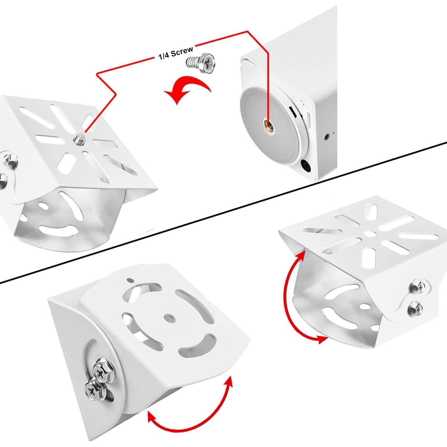 Soporte Doble de Montaje Pesado WiTi 40cm para Cámaras CCTV