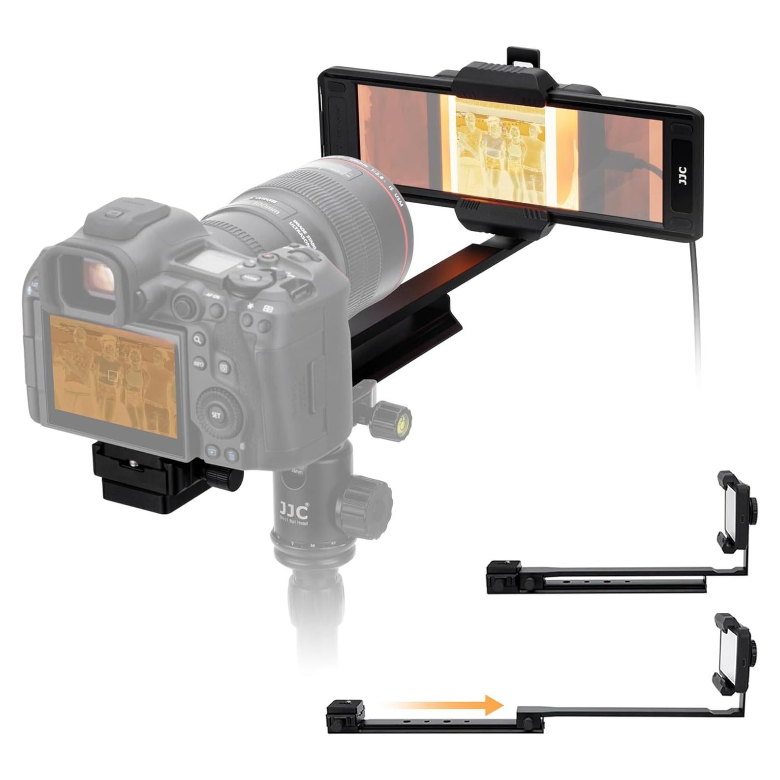 Digitalizador de Película JJC SlideRail 35mm/120 con Riel Ajustable