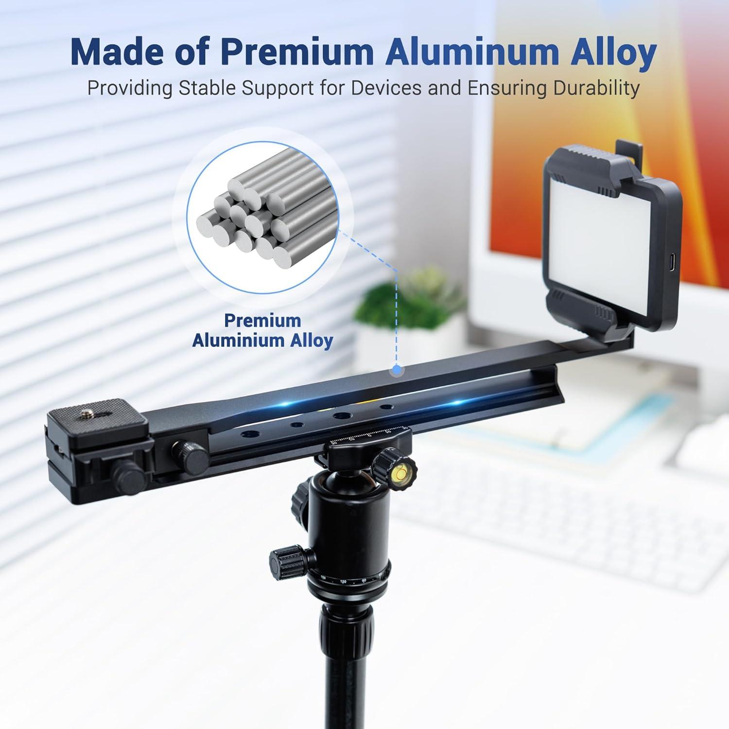 Digitalizador de Película JJC SlideRail 35mm/120 con Riel Ajustable