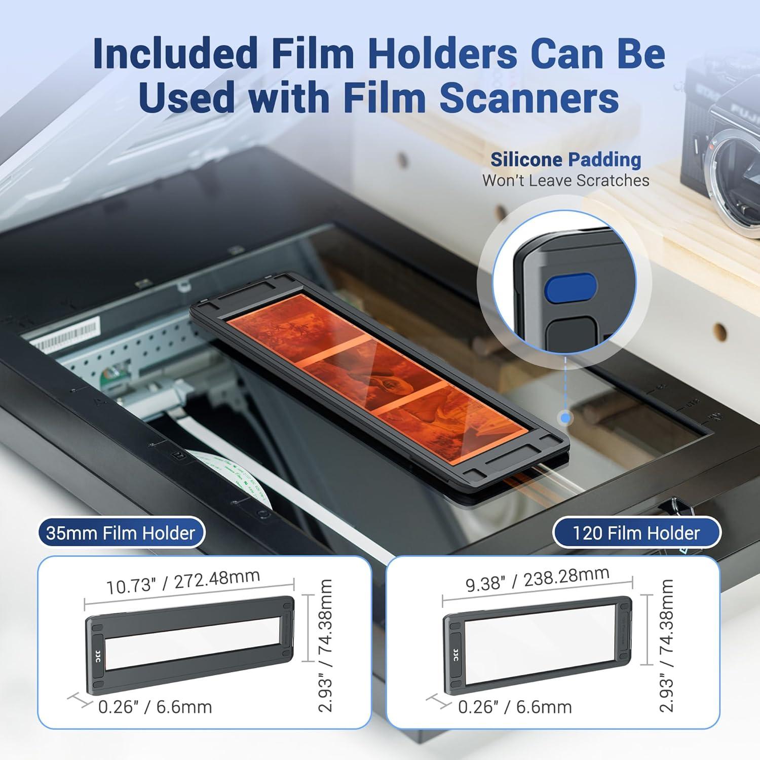 Digitalizador de Película JJC SlideRail 35mm/120 con Riel Ajustable