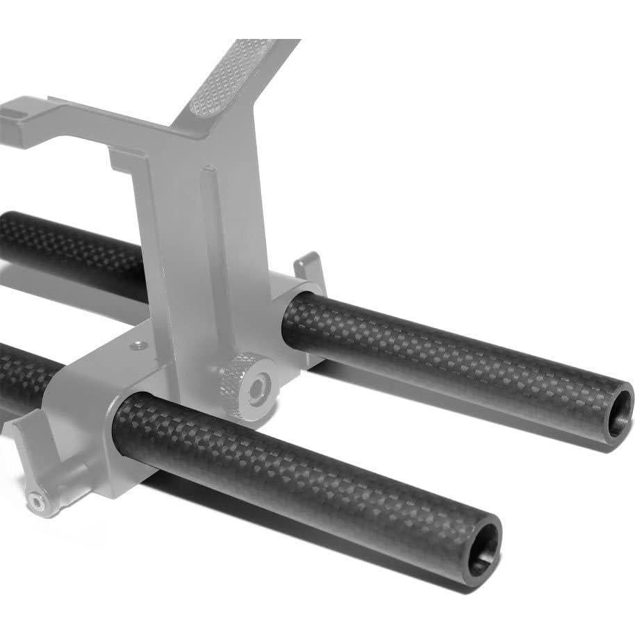 Varilla de Fibra de Carbono 15mm Niceyrig 30.48 cm Paquete de 2