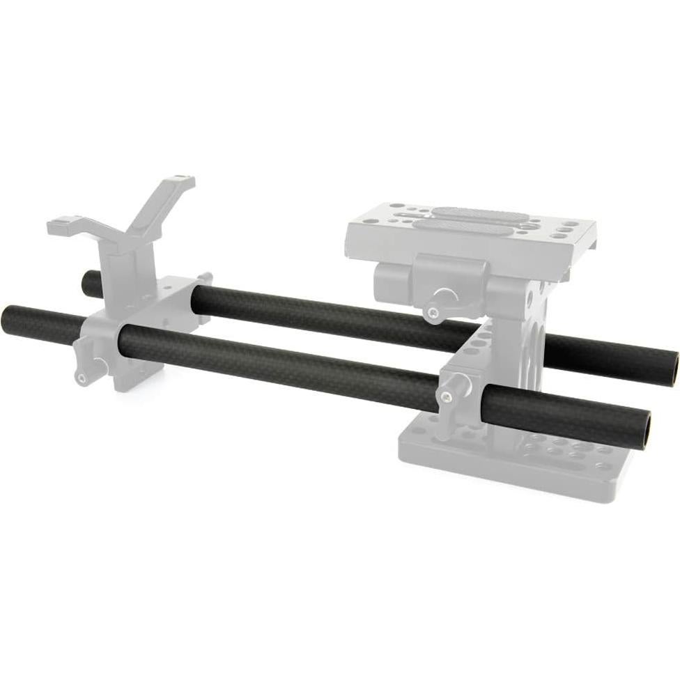 Varilla de Fibra de Carbono 15mm Niceyrig 30.48 cm Paquete de 2