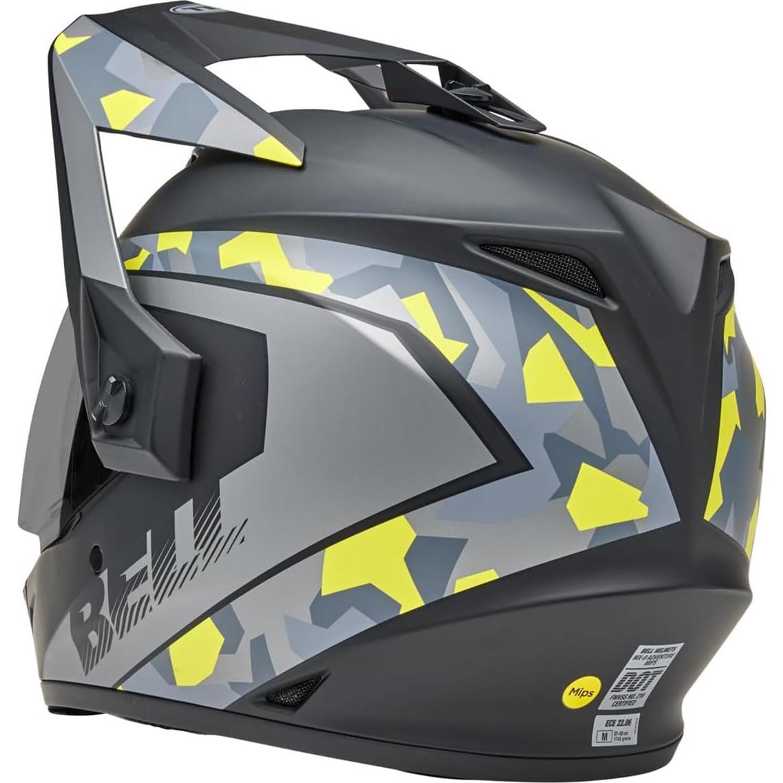 Casco Bell MX-9 Aventura MIPS Negro Camo Mediano