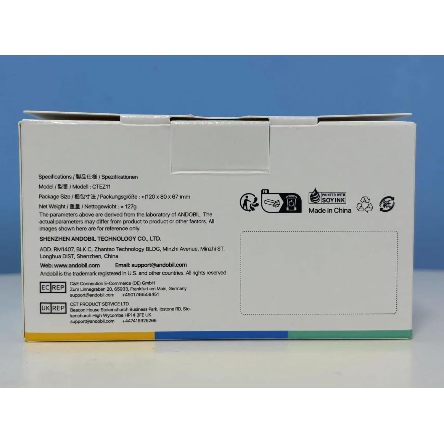 Soporte para Teléfono de Coche Andobil 3 en 1 - Negro