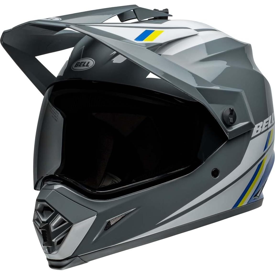 Casco Bell MX-9 Aventura MIPS Off-Road Grande Gris/Azul