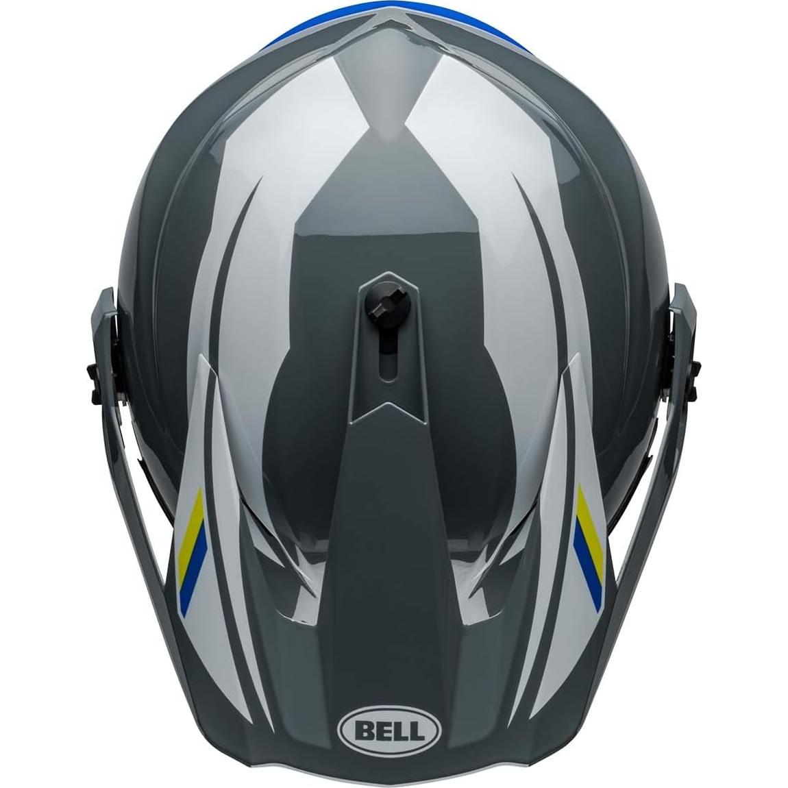 Casco Bell MX-9 Aventura MIPS Off-Road Grande Gris/Azul