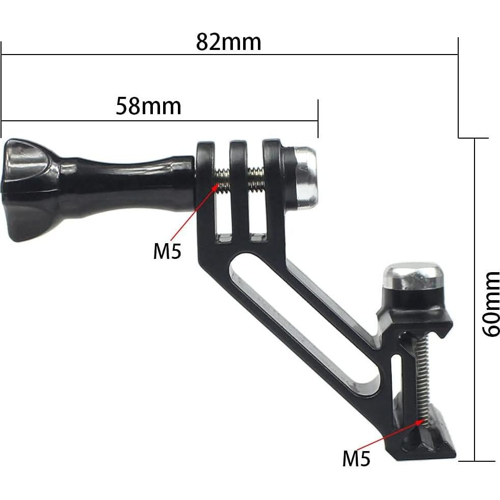 Soporte de Montaje BGNing 20mm para Cámara de Acción Ajustable