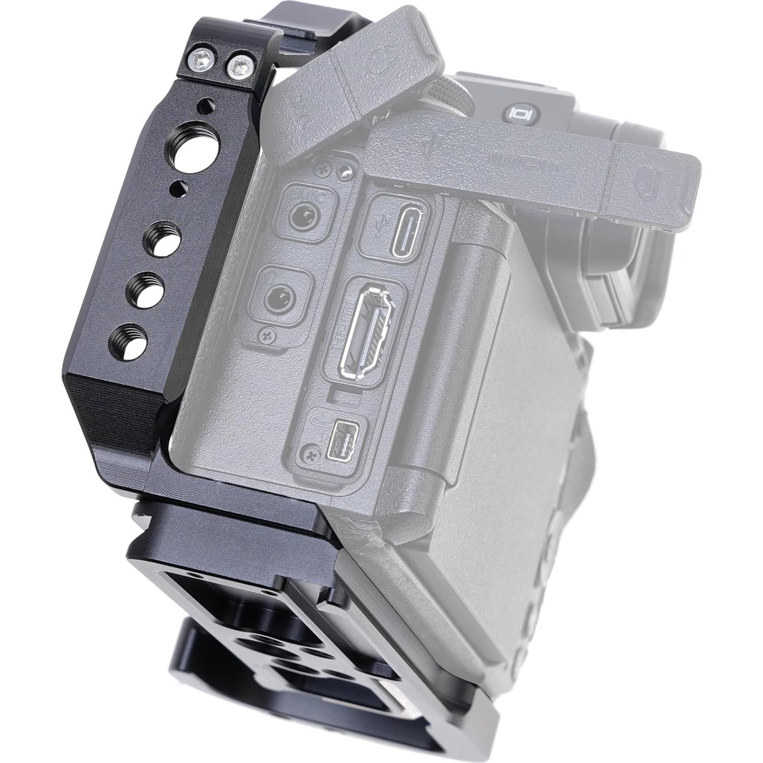 Jaula de Cámara FocusFoto para Nikon Z6 III - Aluminio CNC