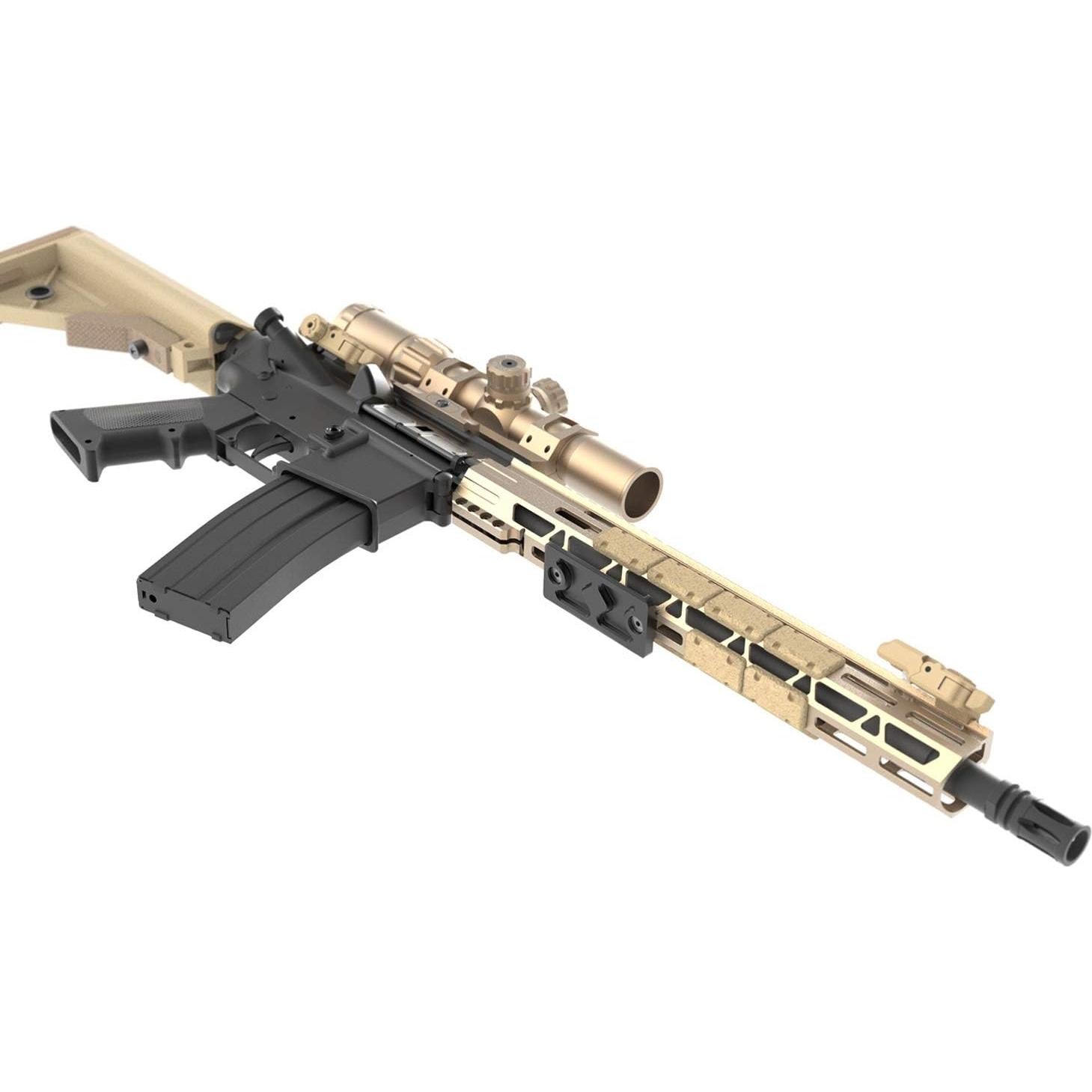 Adaptador MLOK Arca-Swiss RRS Tough Tactical 7.62cm