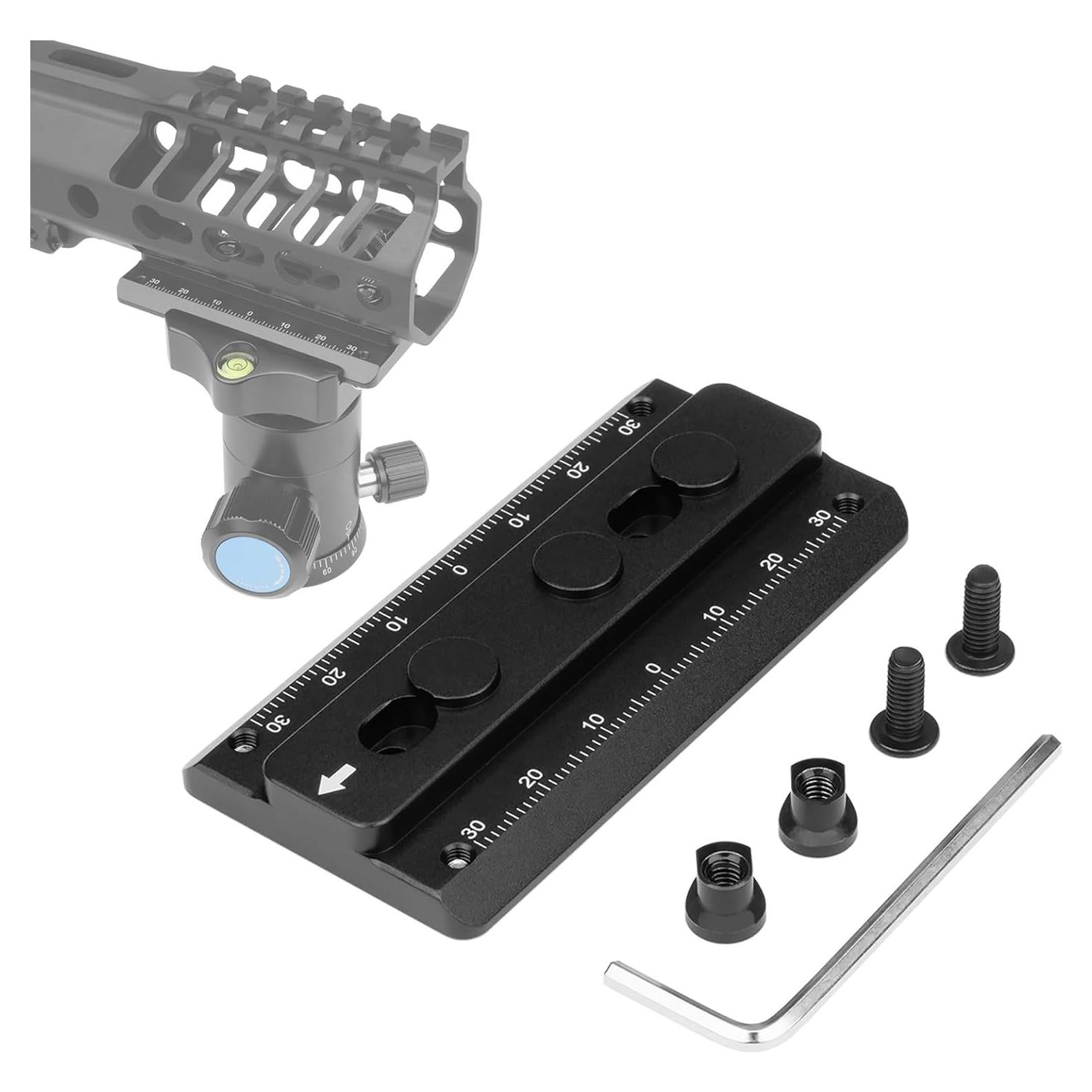 Adaptador de Placa de Trípode KeyMod Yueoct 76mm Antideslizante