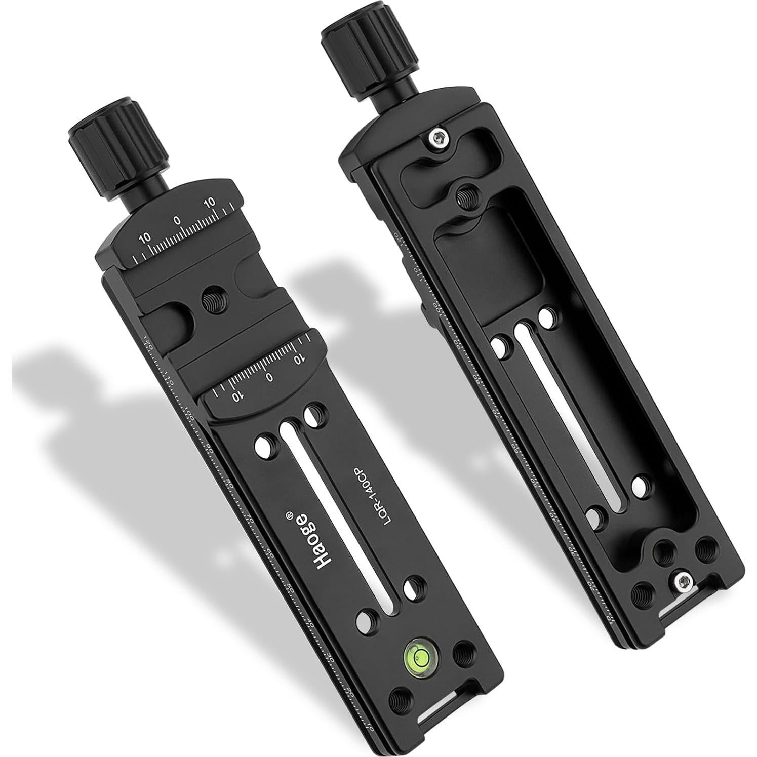 Riel Nodal Doble Cola de Milano Haoge LQR-140CP para Fotografía