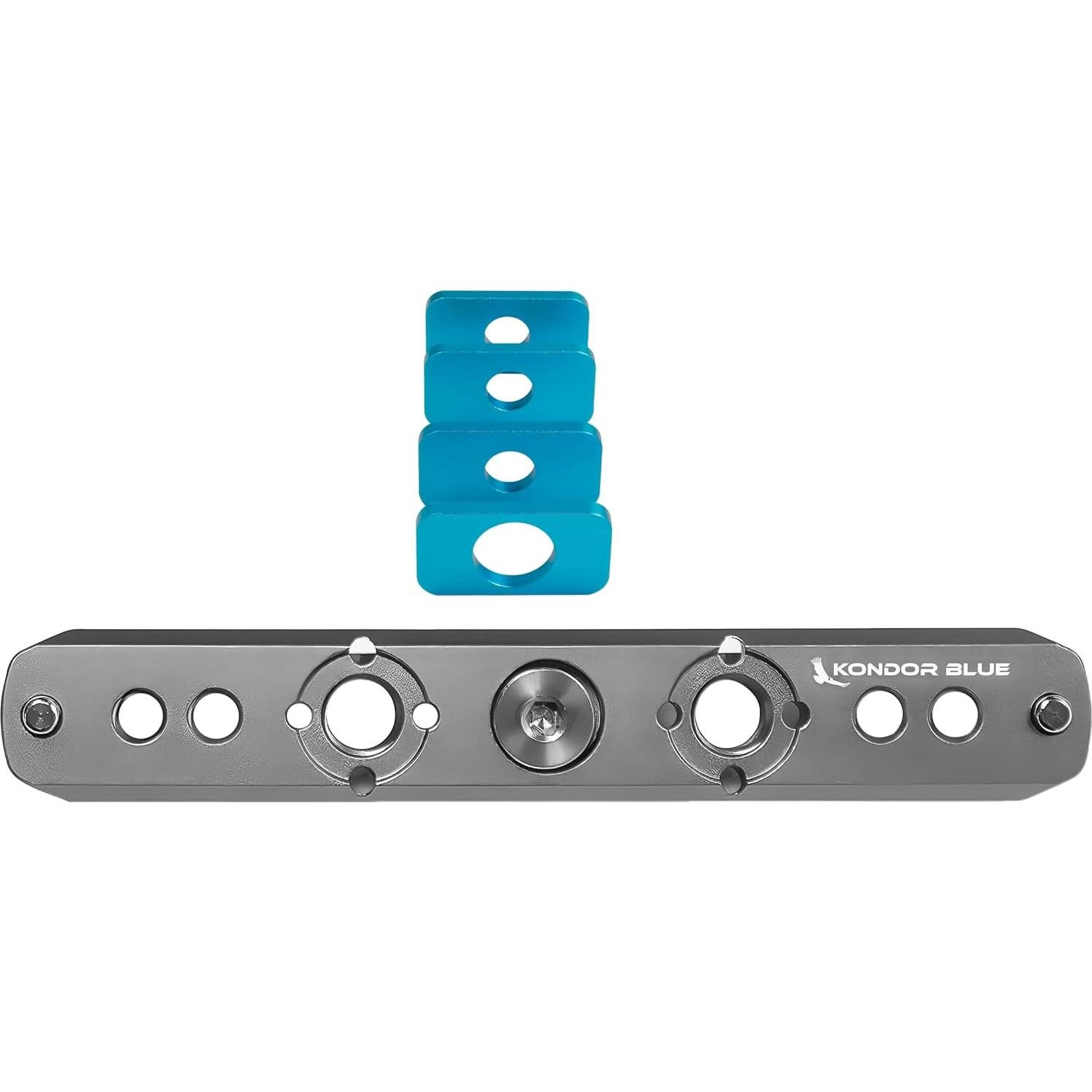 KONDOR BLUE Monitor Cage 5" Antigiro Compatible NATO Gris