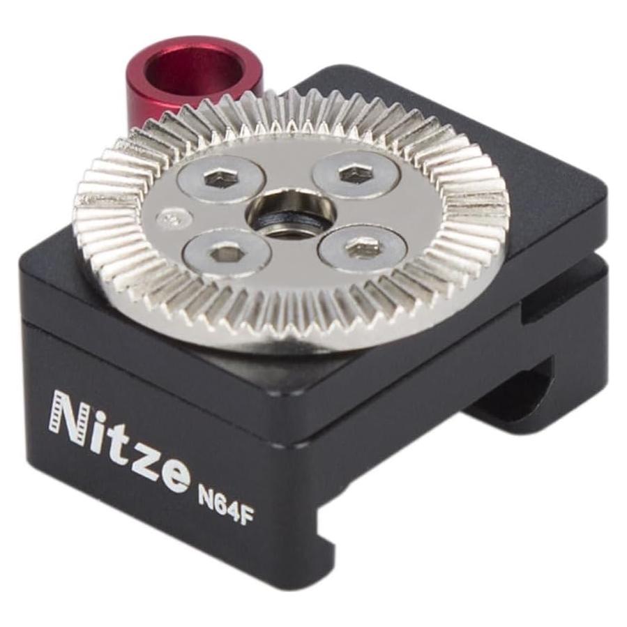Abrazadera NATO Nitze N64F con roseta ARRI estándar 39g
