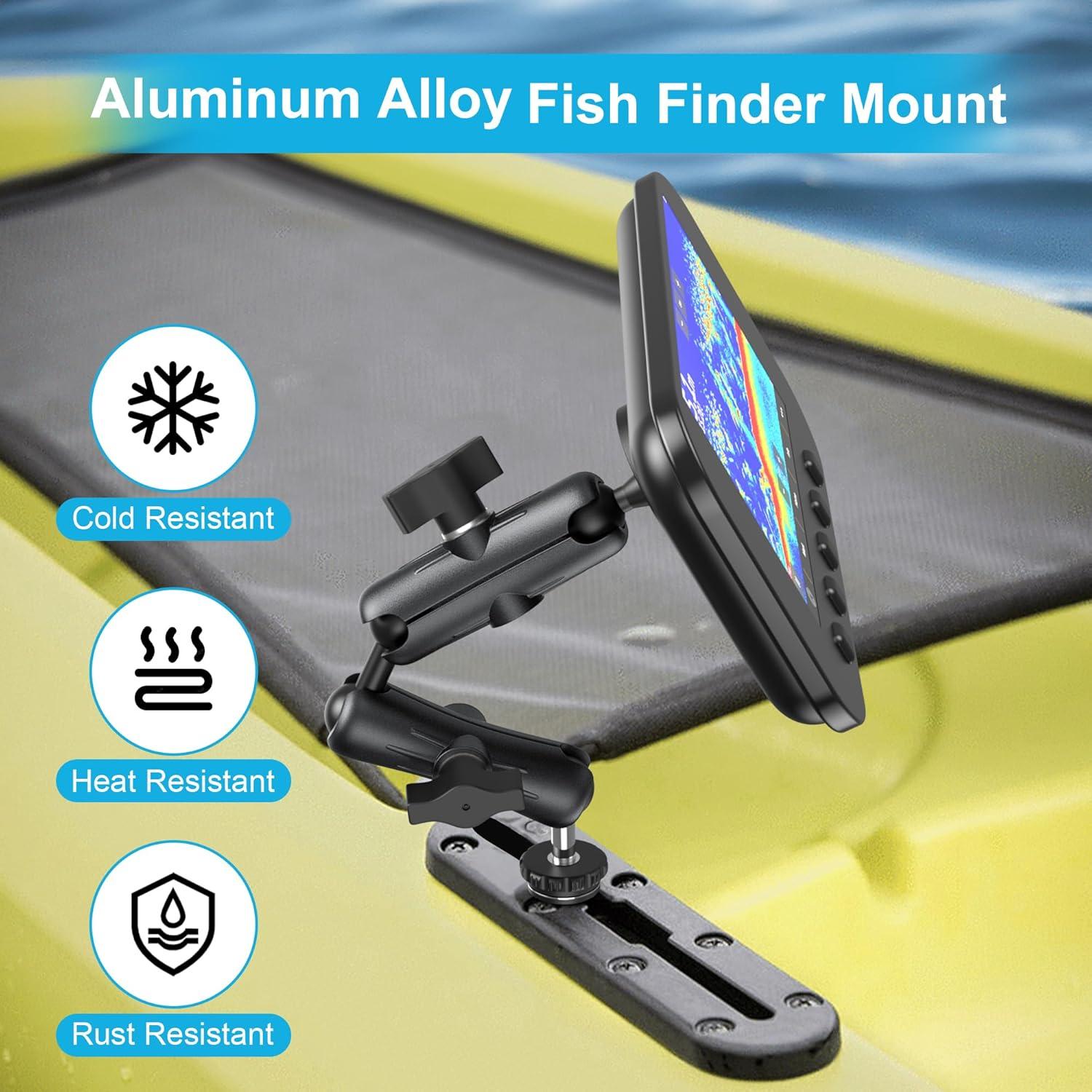 Soporte de Bola Kewirya para Localizador de Peces y GPS 26.16 cm