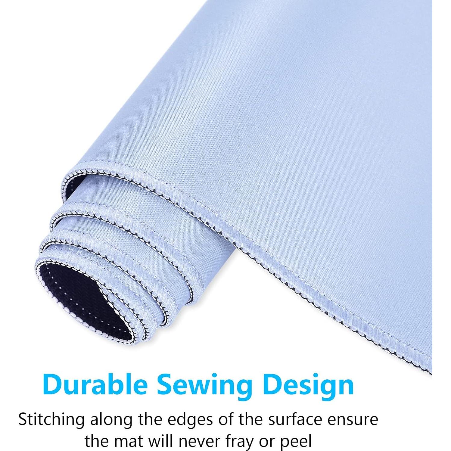 Alfombrilla de Ratón Dapesuom XXL Antideslizante Azul