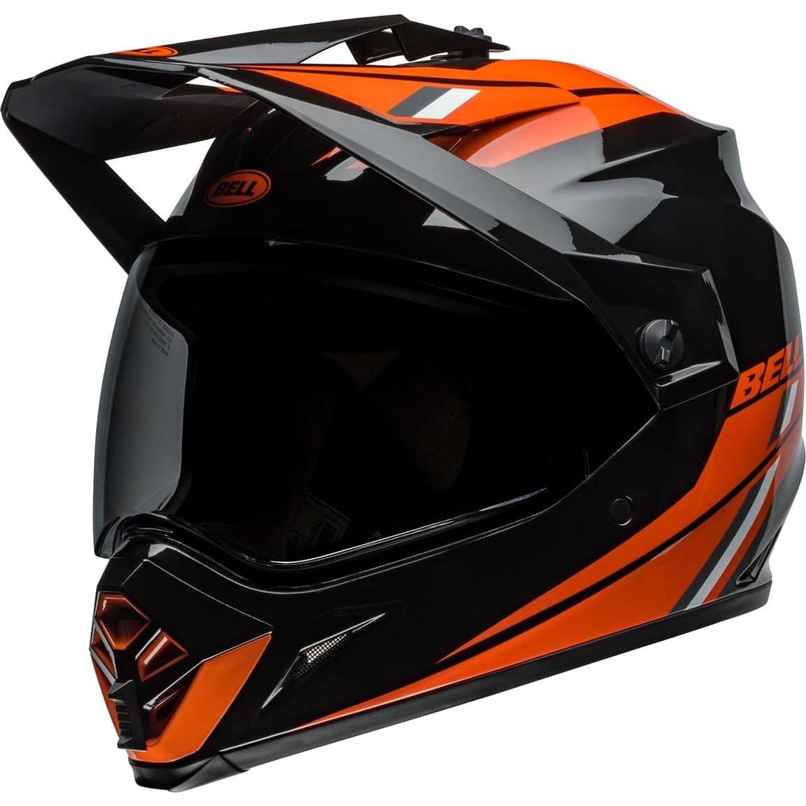 Casco Bell MX-9 Aventura MIPS Negro/Naranja XX-Large