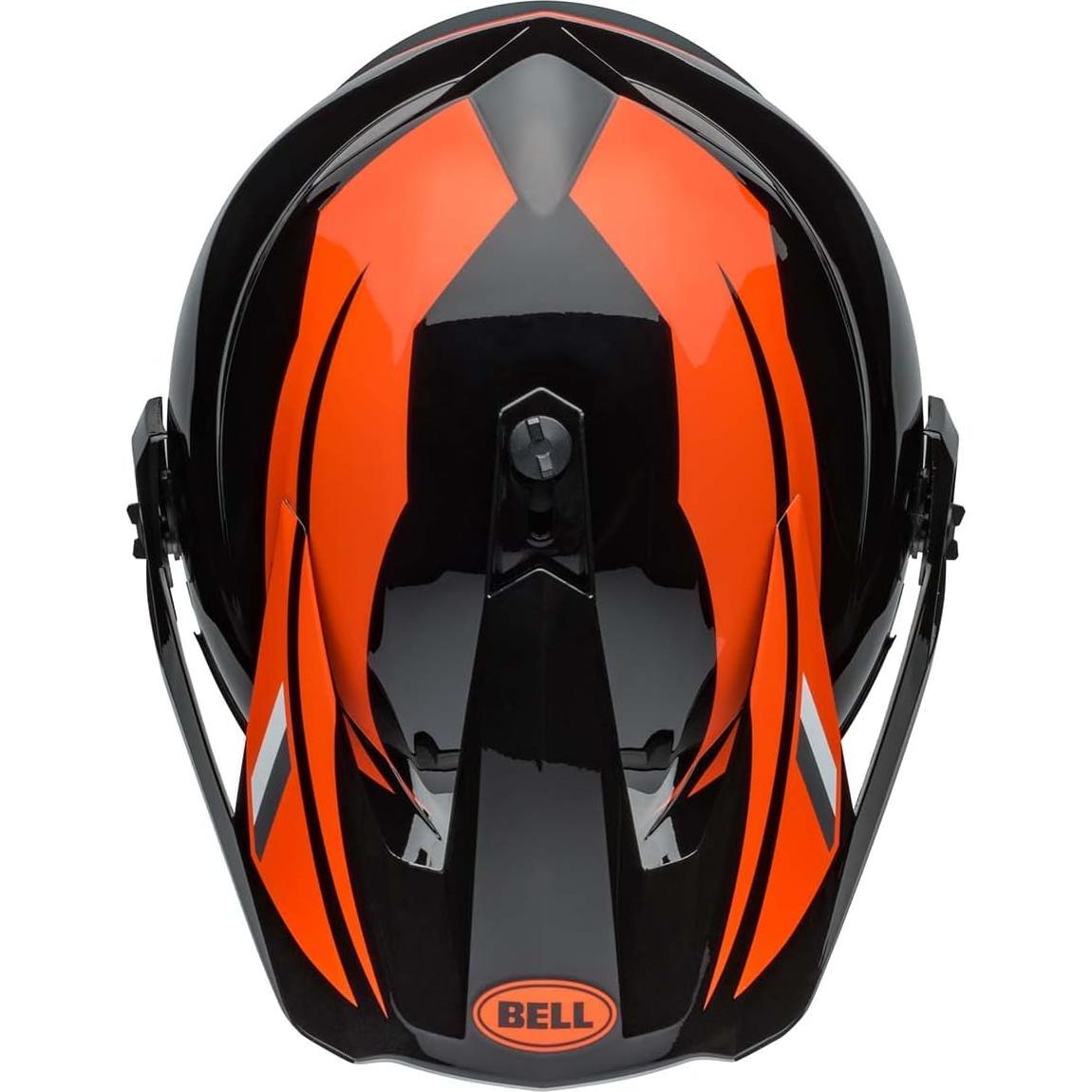 Casco Bell MX-9 Aventura MIPS Negro/Naranja XX-Large