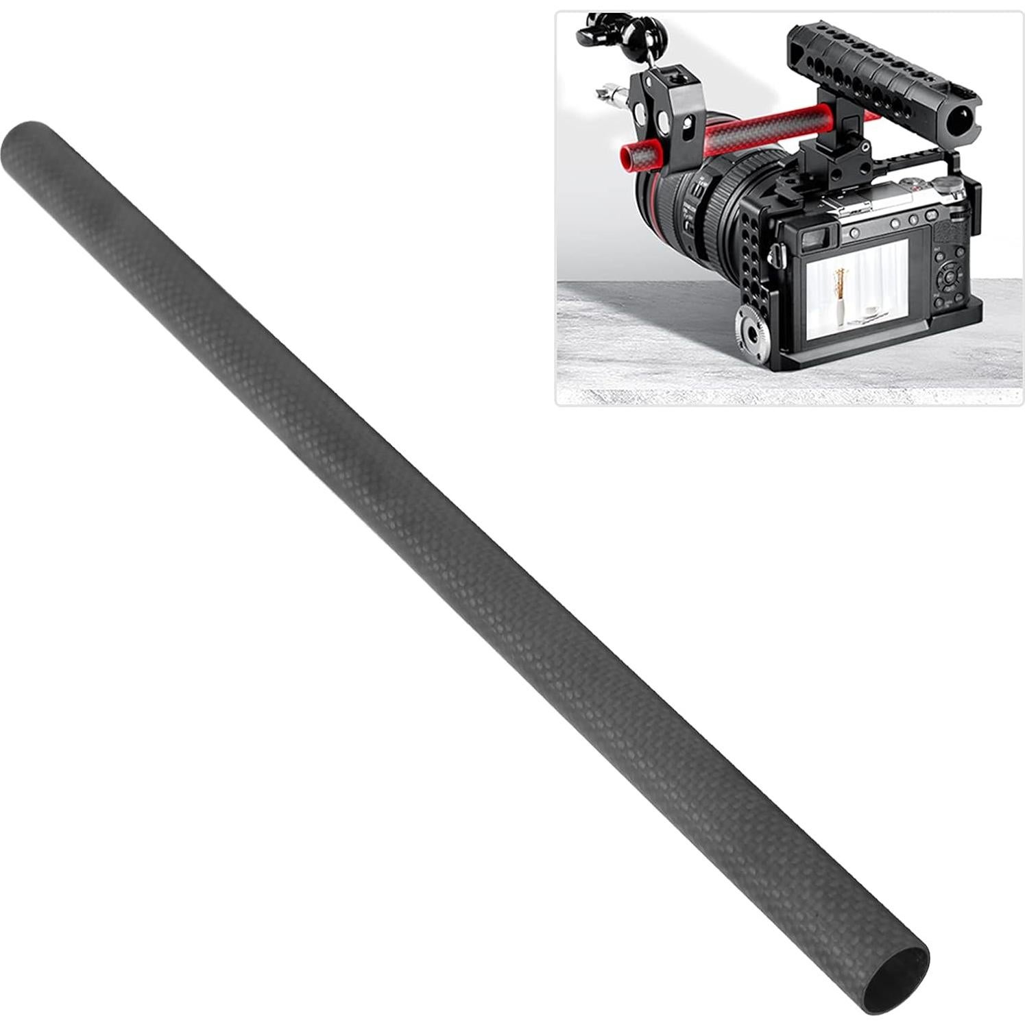 Varilla de fibra de carbono 19mm REXVTNS 40cm ligera y robusta