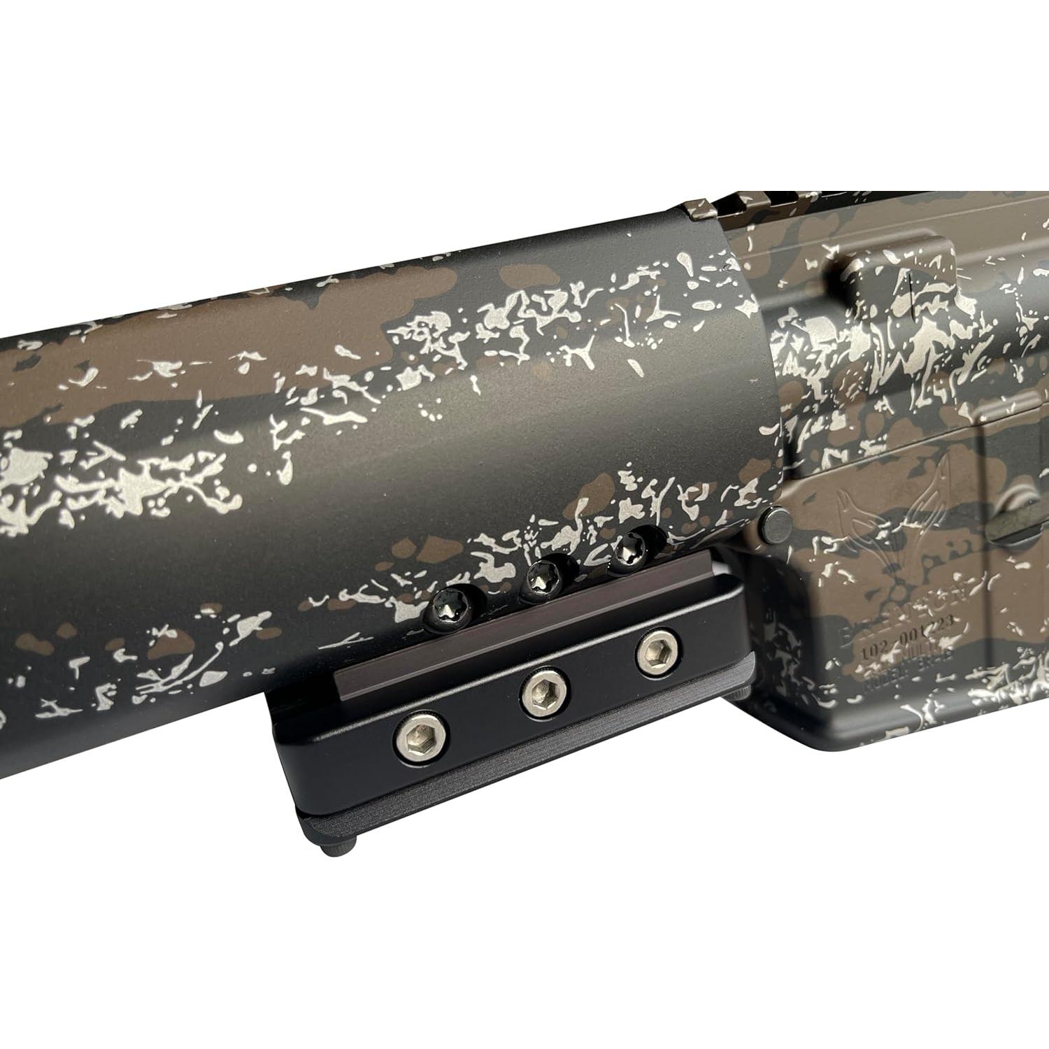 Adaptador Picatinny a Arca-Suiza NightSnipe 80mm Aluminio