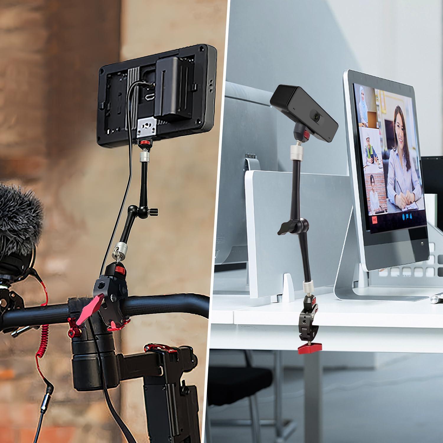 Brazo Mágico HEMMOTOP MS02 28 cm Carga 2.5 kg Ajustable