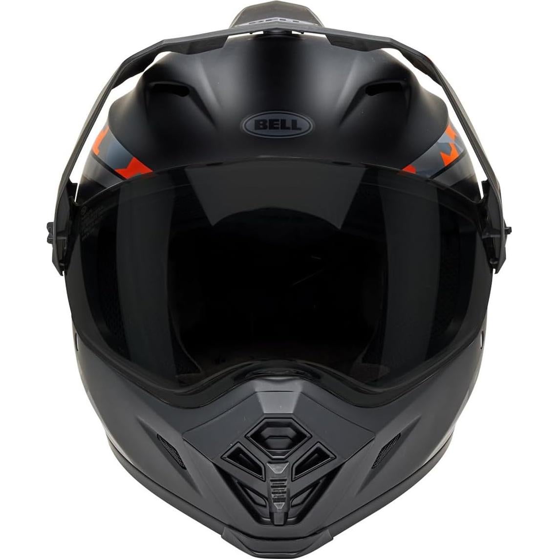 Casco Bell MX-9 Aventura MIPS Negro Mate Camo Naranja