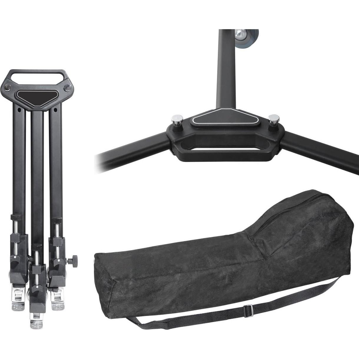 Carro Dolly Profesional eCostConnection DLT con Bloqueo y Ruedas