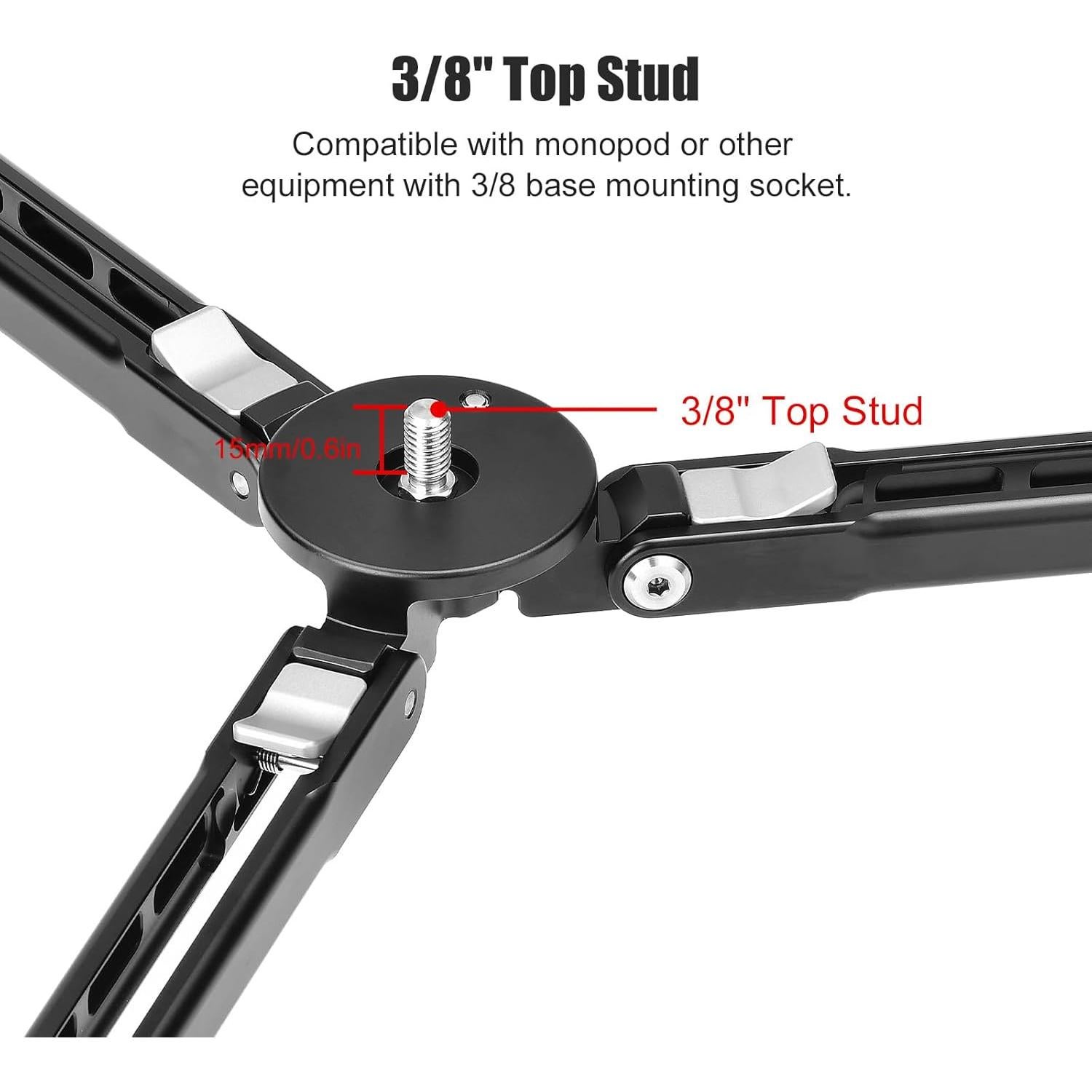 Dolly Monopod Sunwayfoto T1A20R Soporte Rodante 50kg