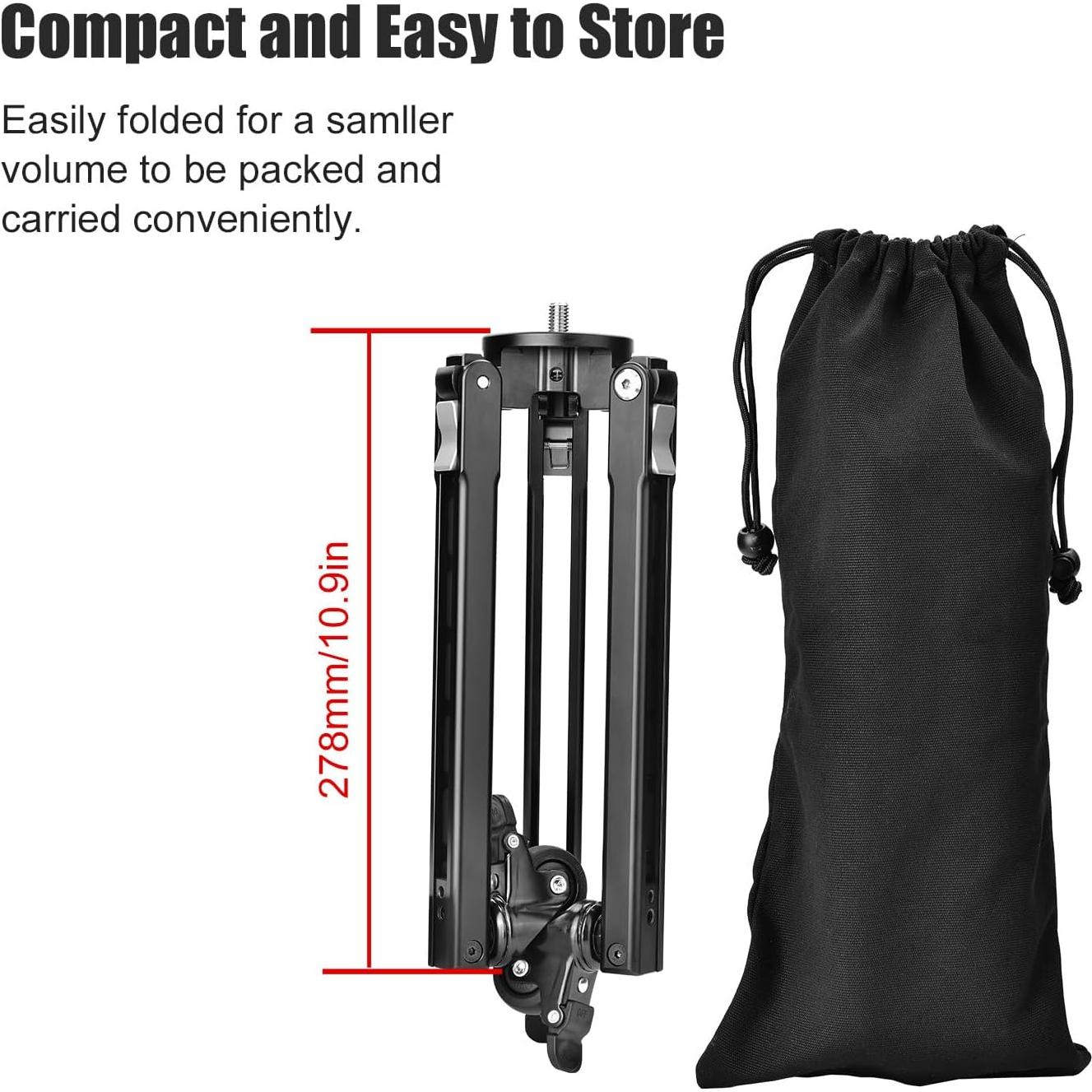 Dolly Monopod Sunwayfoto T1A20R Soporte Rodante 50kg