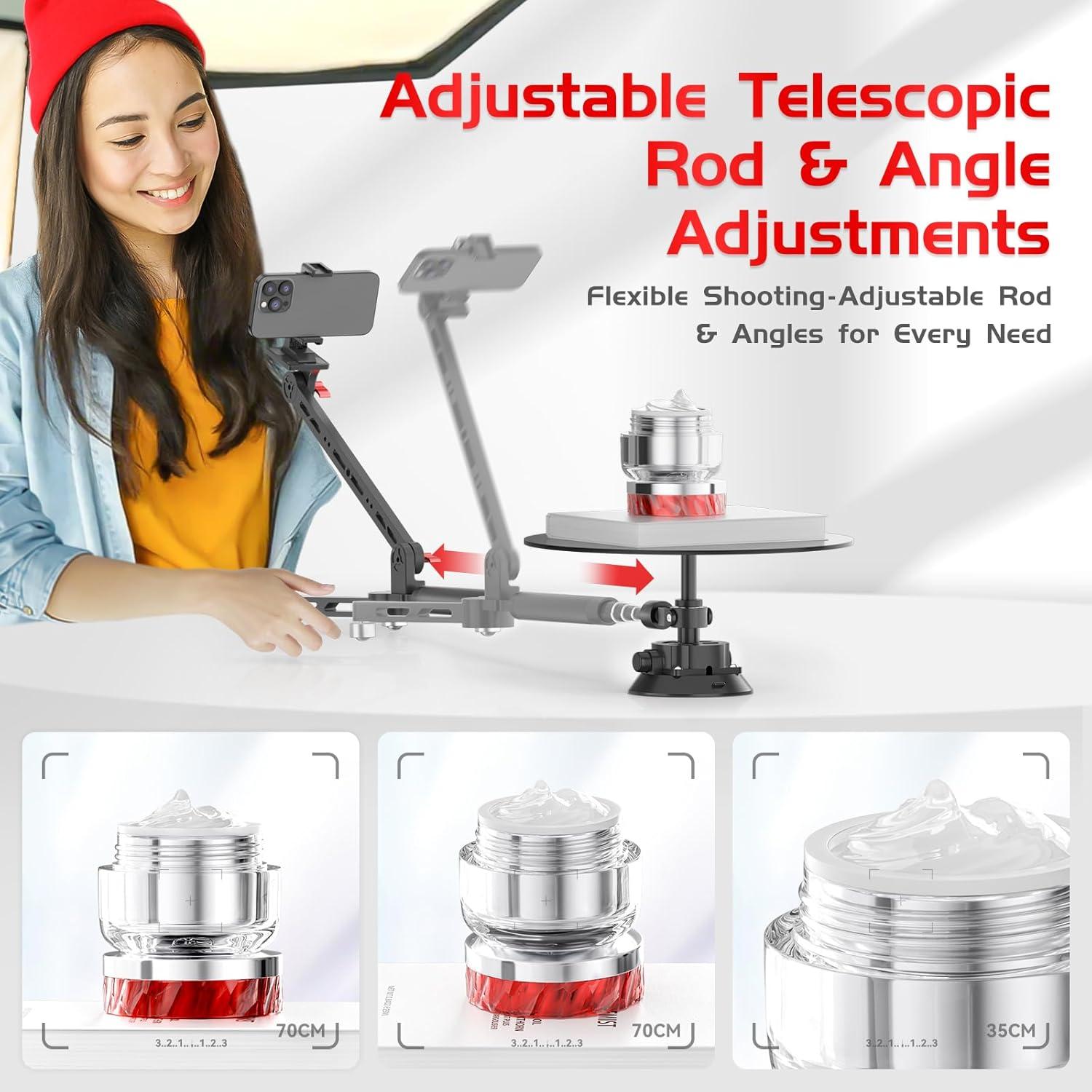 Girador de Cámara 360 iHorse Racing con Extensión 110 cm