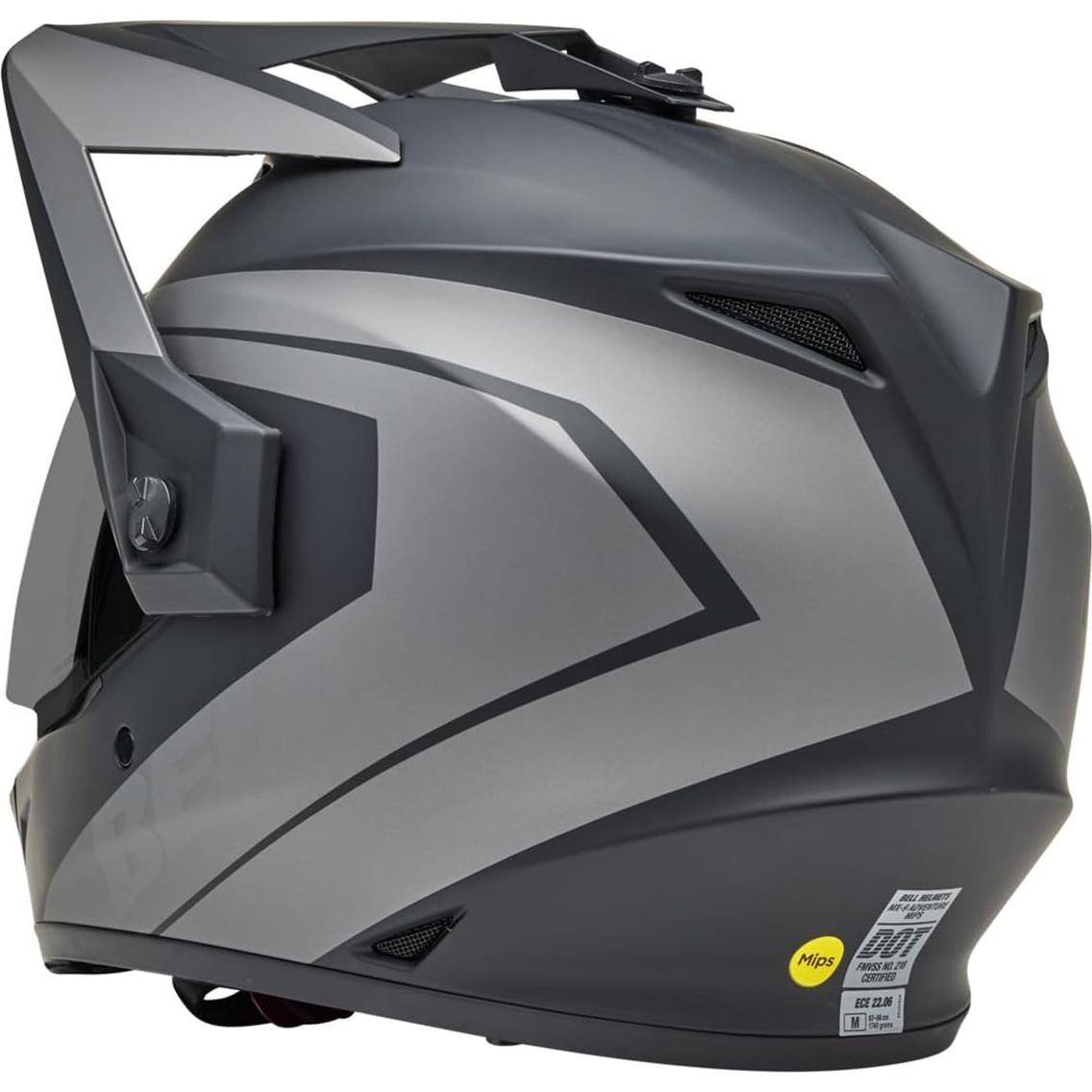 Casco Bell MX-9 Aventura MIPS Negro Mate/Gris X-Pequeño