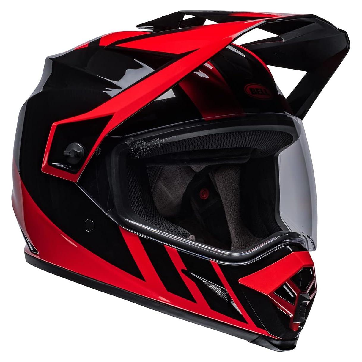 Casco Bell MX-9 Aventura MIPS Negro/Rojo X-Grande