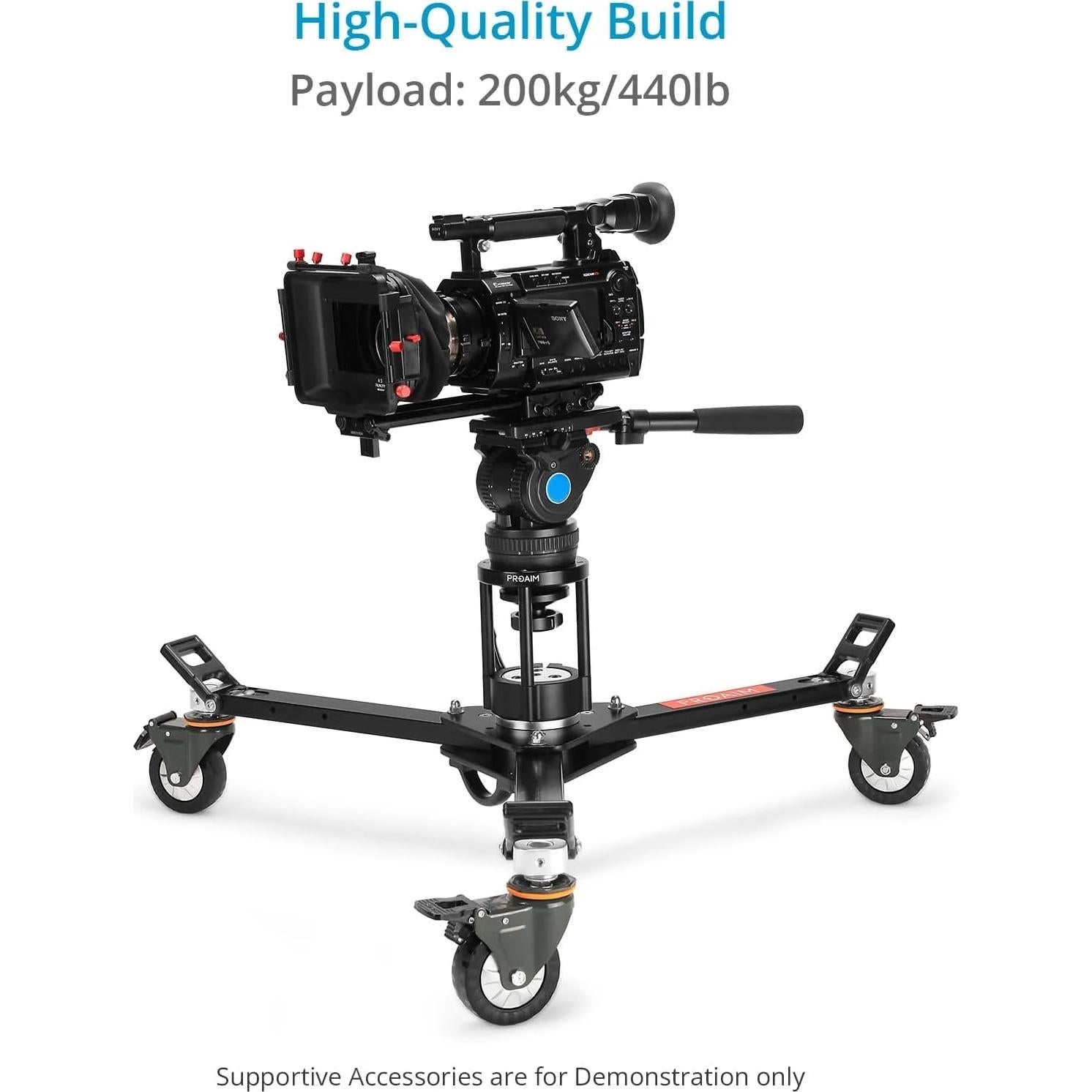 Adaptador de Montaje Proaim Euro/Elemac Base 200kg Aluminio CNC