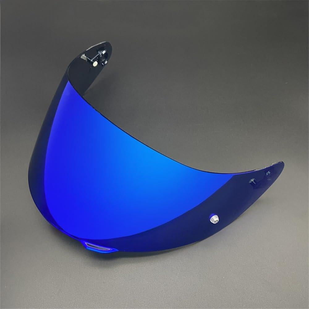 Visera KMAN para Casco Motocicleta K5 K3 SV Revo Azul