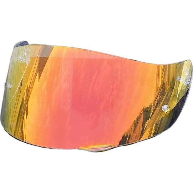 Visera KMAN para Casco Motocicleta K5 K3SV Revo Claro Rojo