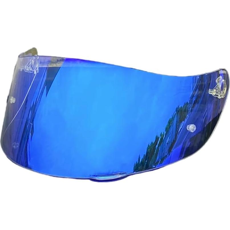 Visera KMAN para Casco AGV K3 K5S Protección UV Azul