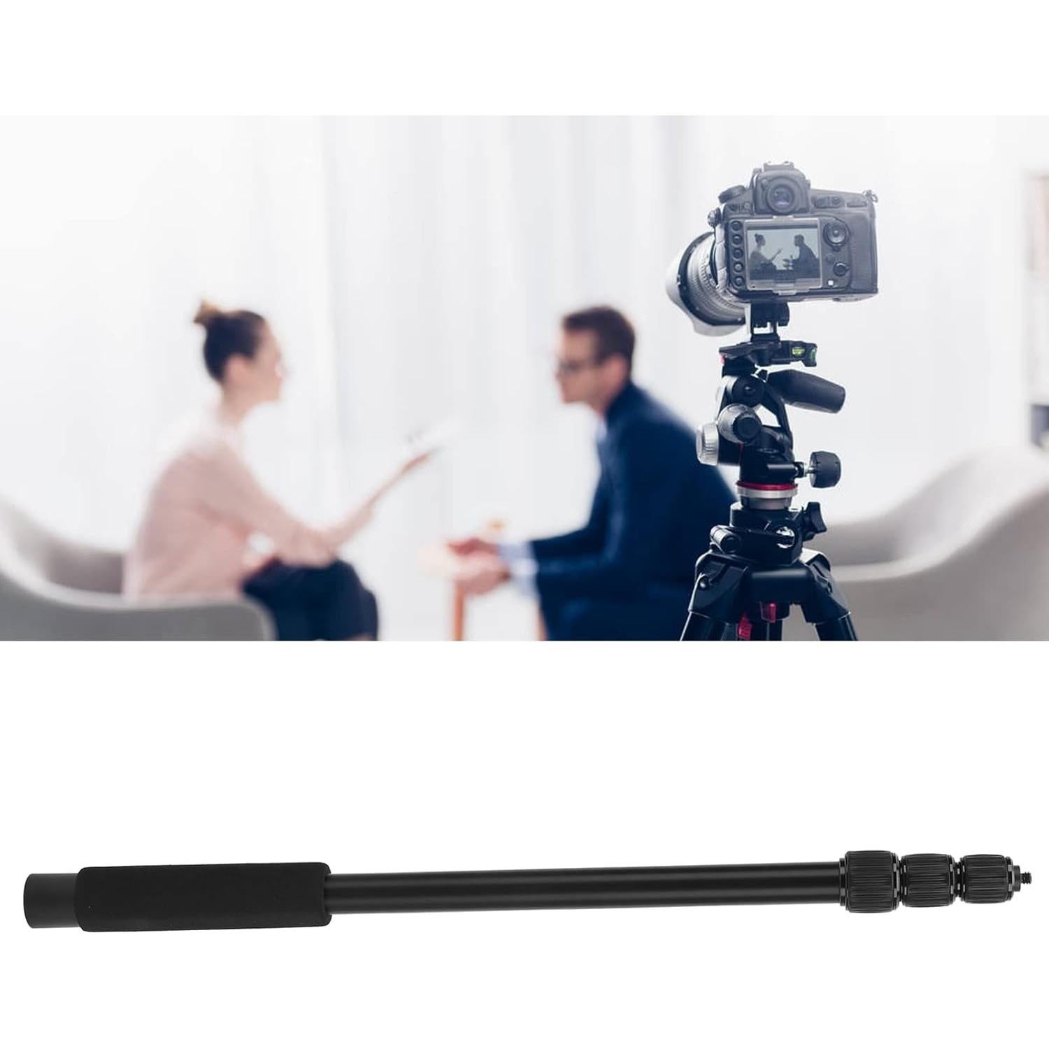 Brazo de Micrófono Extensible Hightseck 5 Secciones 39-155cm