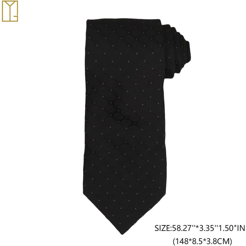 Chaleco Formal Negro Y&G VS1028-L con Corbata y Gemelos