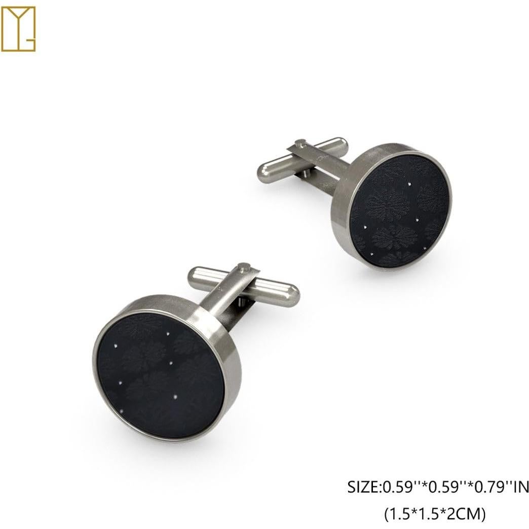 Chaleco Formal Negro Y&G VS1028-M con Corbata y Gemelos