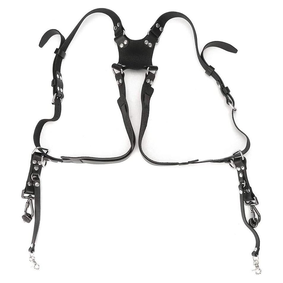 Arnés de Doble Cámara Leopacat con Correa Ajustable y Seguridad