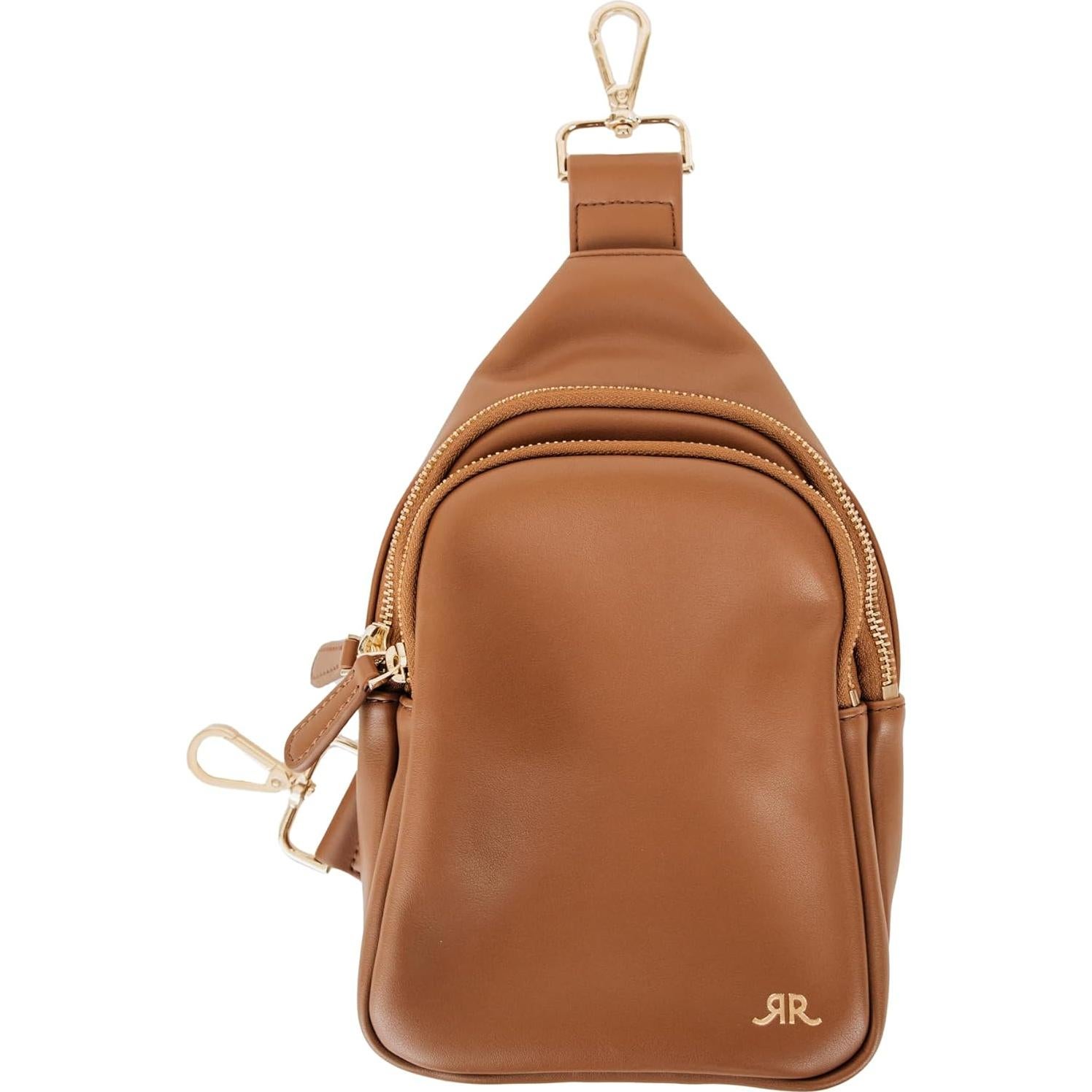 Arnés Doble para Cámara Ruby+Rae con Bolsa Cruzada Gris