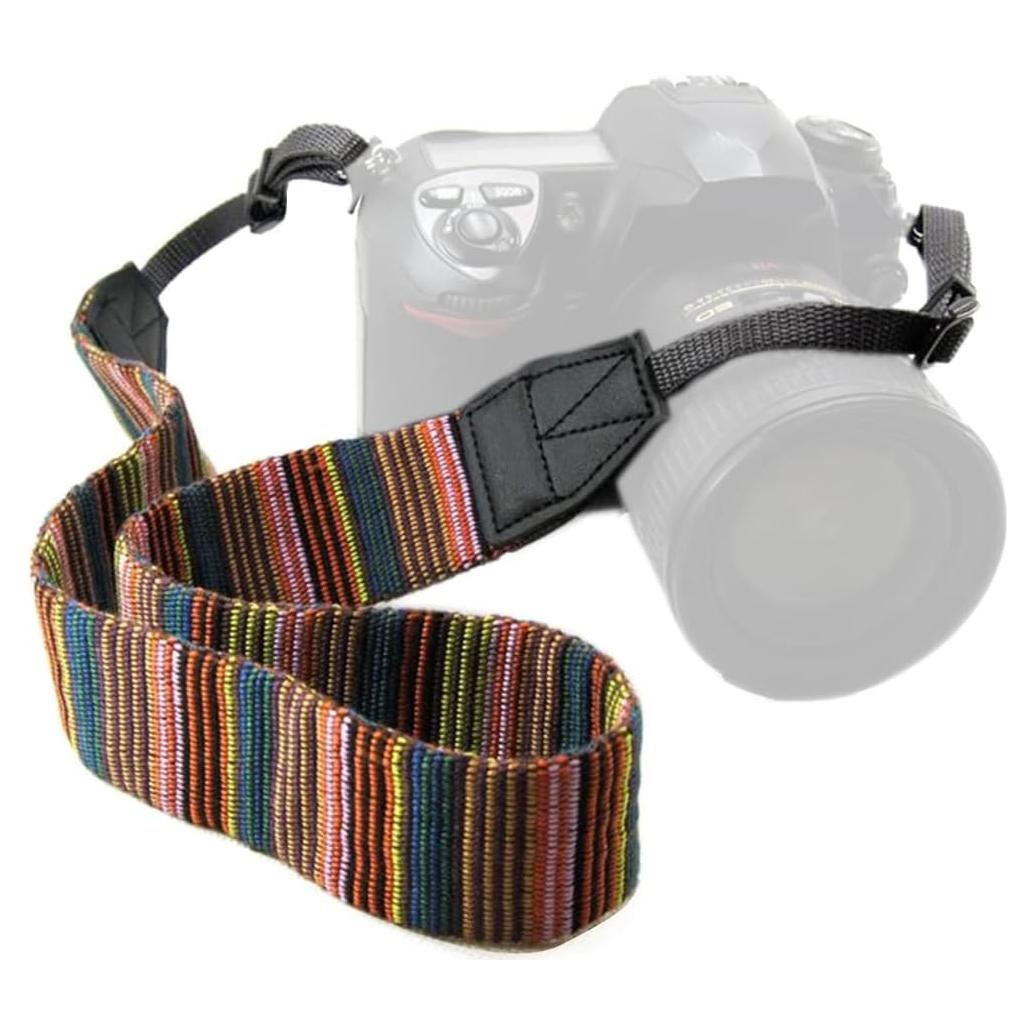 Correa de cámara ajustable Bohemia Vintage CHMETE 109cm