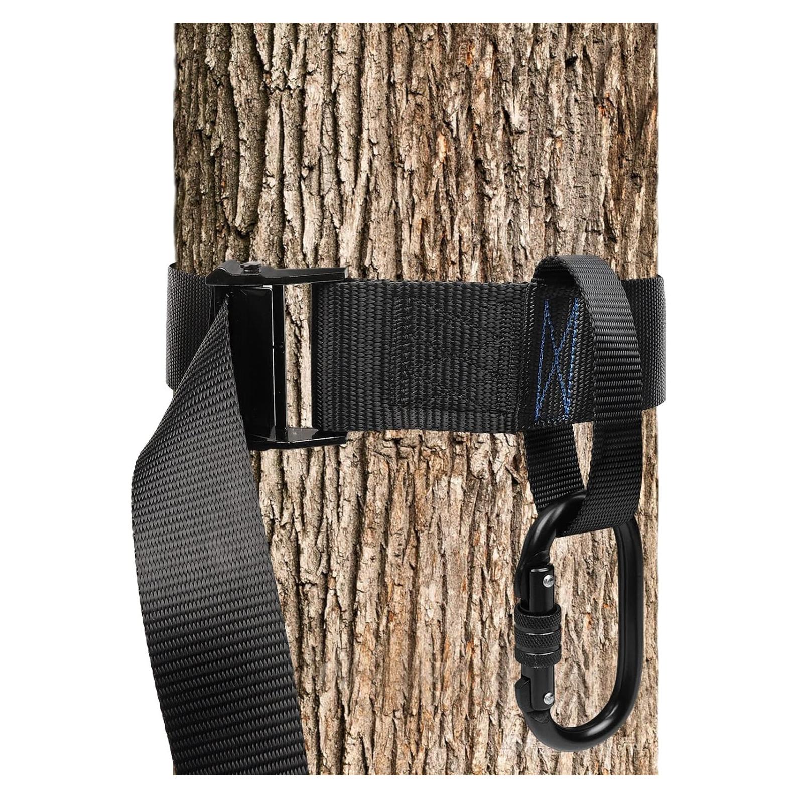 Arnés de Caza TRSMIMA con Correa de Soporte de Árbol 807 kg