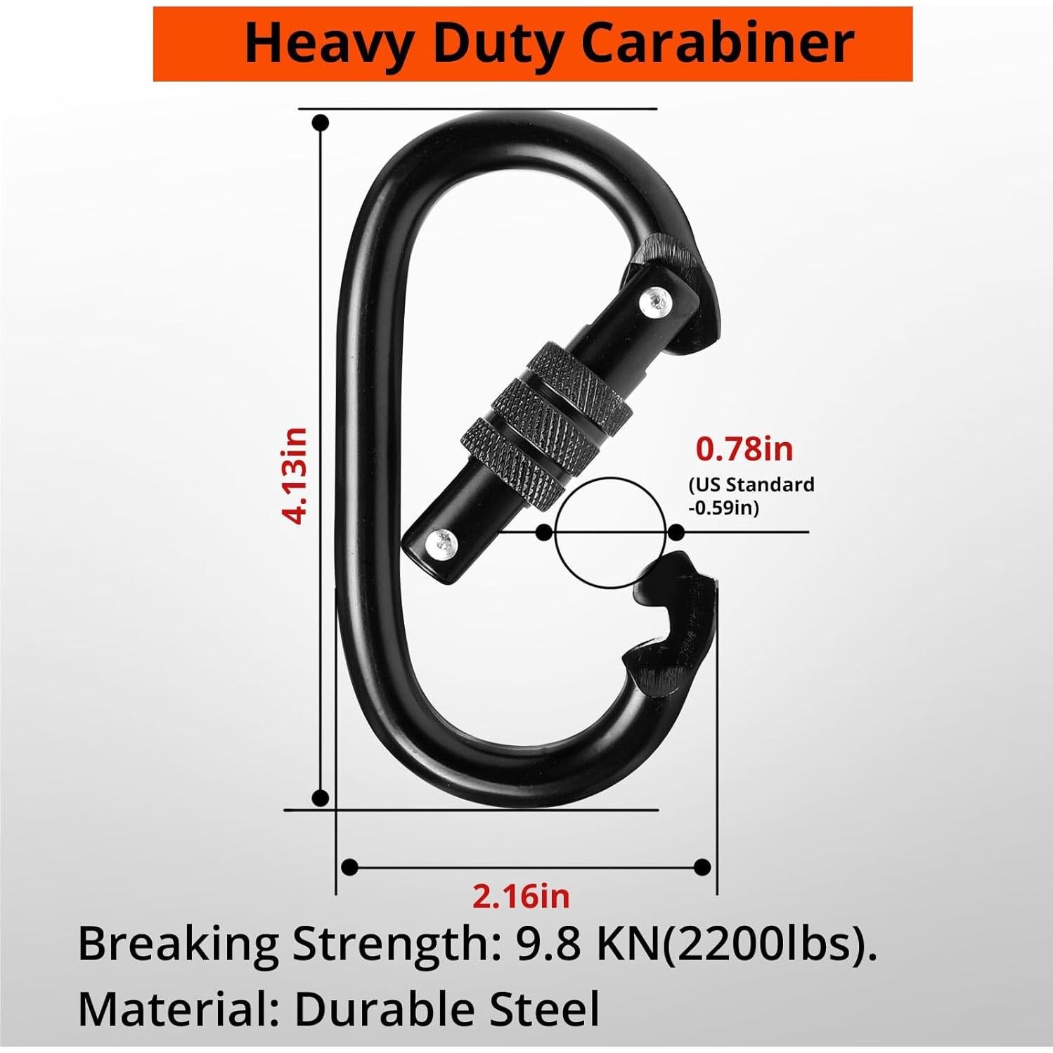 Arnés de Caza TRSMIMA con Correa de Soporte de Árbol 807 kg